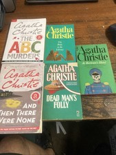 Agatha Christie five book lot picture