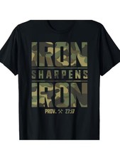 Men's Christian Camouflage Scripture Fitness T-Shirt  picture