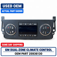2007-2011 Chevy Tahoe GMC Yukon AC Heater Temperature Climate Control OEM picture