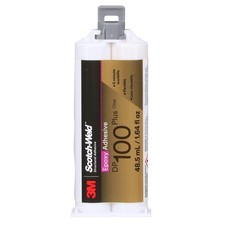 3M Epoxy Adhesive DP100 Plus, Clear, 48.5 mL (1.64 fl oz)Expiration Date 01-2026 picture