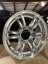 16x6 6-Lug 6x5.5 Trailer Wheel Silver Machined Face Rhino SUJA1606006SMF picture