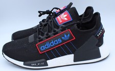New Authentic Adidas NMD R1 V2 Black Athletic Running Sneakers Mens GX6266 Shoes picture