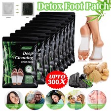 10-300X Detox Foot Patches Foot Pads Body Toxins Feet Slimming Cleansing Herbal picture