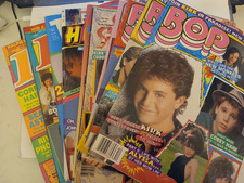Lot of BOP, 16, Teen Magazines (Missing Pages, Cutouts) picture