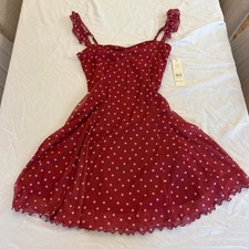 No-boundaries Women's Burgundy and Red Dress picture
