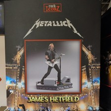 Metallica James Hetfield Knucklebonz Rock Iconz Statue Figure  picture
