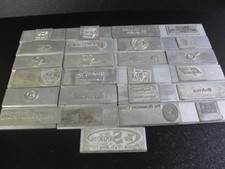 (25) diff. HOT STAMP STAMPING Aluminum DIE BLOCKS * 3
