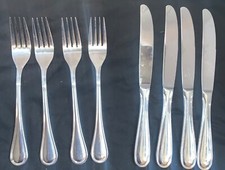 8 Piece Towle  Stainless Steel Flatware Germany 4 Forks 4 Knives picture