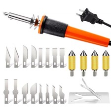 22 Pieces Electric Hot Knife Cutter Tool Kit Include Heat Cutter Multipurpose St picture