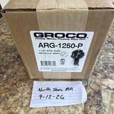 *** NEW *** Groco ARG 1250-P 1 1/4 Raw Water Strainer and Non Metallic Basket. picture