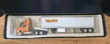 Tonkin 1:53 Scale Diecast Yellow Sterling Daycab  48' Dryvan Trailer IOB Rare picture