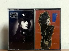 Janet Jackson Cassette Tape Lot Of 2: Rhythm Nation 1814 & Control picture