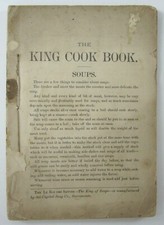 Vintage King Cook Book Sacramento CA Capital Soap Company Local Ads Scarce 1887 picture
