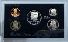 1992 S United States of America US Mint PROOF COINS Set w SILVER TYPES i121205 picture