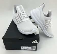 Men's Size 11 - Adidas Lite Racer Adapt 7.0 Cloud White Grey Athletic Sneaker picture