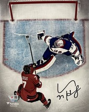 Connor Hellebyuck Signed 8x10 USA Hockey 2026 Olympic Gold Photo Fanatics picture