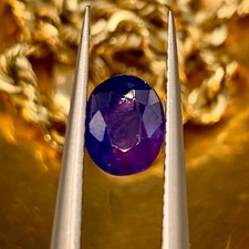 1.18Ct Natural Very Rare Bi-Color Blue & Pink Sapphire picture