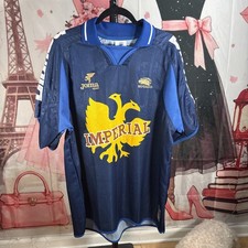 Vintage 2001 FC Motagua Honduras Joma Imperial Soccer Jersey Navy Blue Rare picture