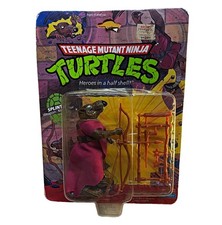 Vintage 1988 TMNT Splinter Action Figure Sealed MOC Playmates 5006 Ninja Turtles picture