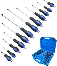 12PC Magnetic Screwdriver Set with Go-Thru Steel Blades, Hand Tool Kit picture