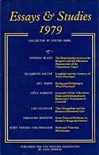 Essays and Studies Vol. 32 : 1979 Hardcover Engl Assoc. Staff picture