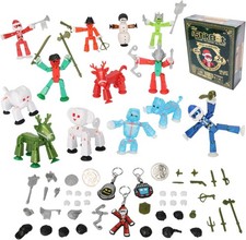 Zing StikBot 2026 Advent Calendar 24 Day Action Figure Countdown 13 Figures+Acc picture