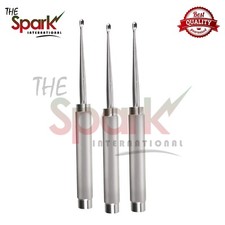 3 PCS Spine Long Cobb Curettes S,M,L Orthopedic surgical instruments picture