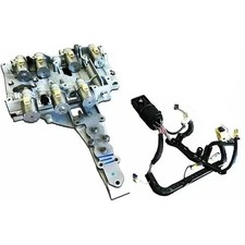 5R110W OEM Renewed Transmission Valve Body w/ Solenoids & Harness F-350 6.0L picture
