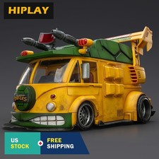 HIPLAY JOYTOY TMNT-Turtle Van 1/18 Car Model Fit TMNT Series Action Figure picture