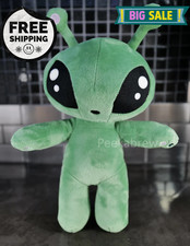IKEA Branded AFTONSPARV Alien Plush - Green - Genuine 13 ½