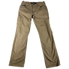 Ariat Rebar M4 Pants Men's 30x34 Khaki Relaxed Durable Weatern Workwear Heritage picture