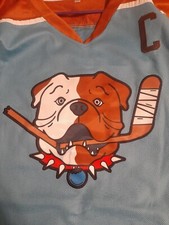 MOON ORCHID HOCKEY JERSEY** STITCHED **(2XL)** SHORESY ** ( HARD TO FIND ) picture