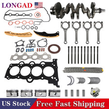 G4FD 1.6L Motor Repair Overhaul Kit Crankshaft 23110-2B610 Fit Hyundai Kia Car picture
