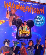 RARE Halloweentown 1998 Vintage Promo Trick Or Treat Bag 90s Halloween Disney picture