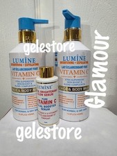 3pcs set: 2 Lumine vitamin C lotion 400ml each + 1 lumine pure vit. C serum picture