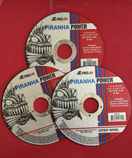 ATE Pro. USA Piranha Power Type 1 Cutoff Wheel 4-1/2 x 1/32 x 7/8 80 Grit picture