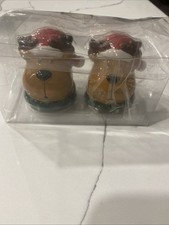 Publix Reindeer Salt&Pepper Shakers New In Plastic Box Only Christmas picture