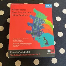 Fernando Di Leo: the Italian Crime Collection Volume 2 Raro 3 Blu-rays RARE OOP picture
