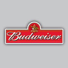 Budweiser Vinyl Sticker/Decal -Beer - Brewery - Lager - Hipster - Anheuser Busch picture