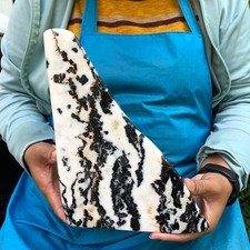 10.73LB Top Natural zebra stone crystal Reiki mineral specimen healing 2197 picture