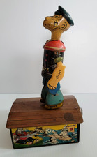 Marx Popeye Jigger Tin Wind Up Vintage Toy 1936 Please read description picture