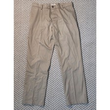Dockers Men's Size 33x32 Tan Khaki Straight Fit Stretch Chino Pants Trousers picture
