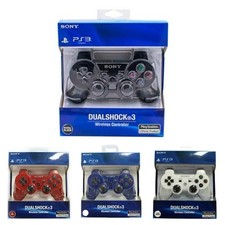 Sony PS3 DualShock 3 Wireless Controller Black OEM Tested picture