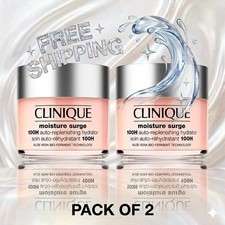 Clinique Moisture Surge 100H Hydrator Duo 4.2 oz Face Moisturizer Gel Cream- DUO picture