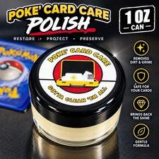 Poké Card Care Polish Premium Sports Card Cleaning Polish 1oz. New Larger Size picture