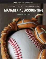 Managerial Accounting, Davis, Charles E.,Davis, Elizabeth, Fourth Edition (New) picture