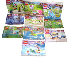 10 NEW SEALED LEGO FRIENDS RANDOM POLYBAG + FOIL BAG LOT minifigure picture