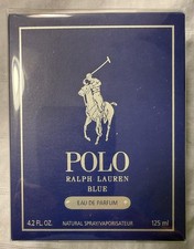 POLO RALPH LAUREN BLUE Eau de Parfum SEALED BOX – 4.2 FL OZ / 125 ML picture