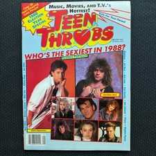 TEEN THROBS Magazine September 1988 - Heavy Metal Pinups, Axl, Tommy Lee MINT picture
