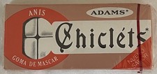 Vintage ADAMS ANIS/LICORICE CHICLETS GUM  Cello-Sealed  New Old Stock  RARE picture